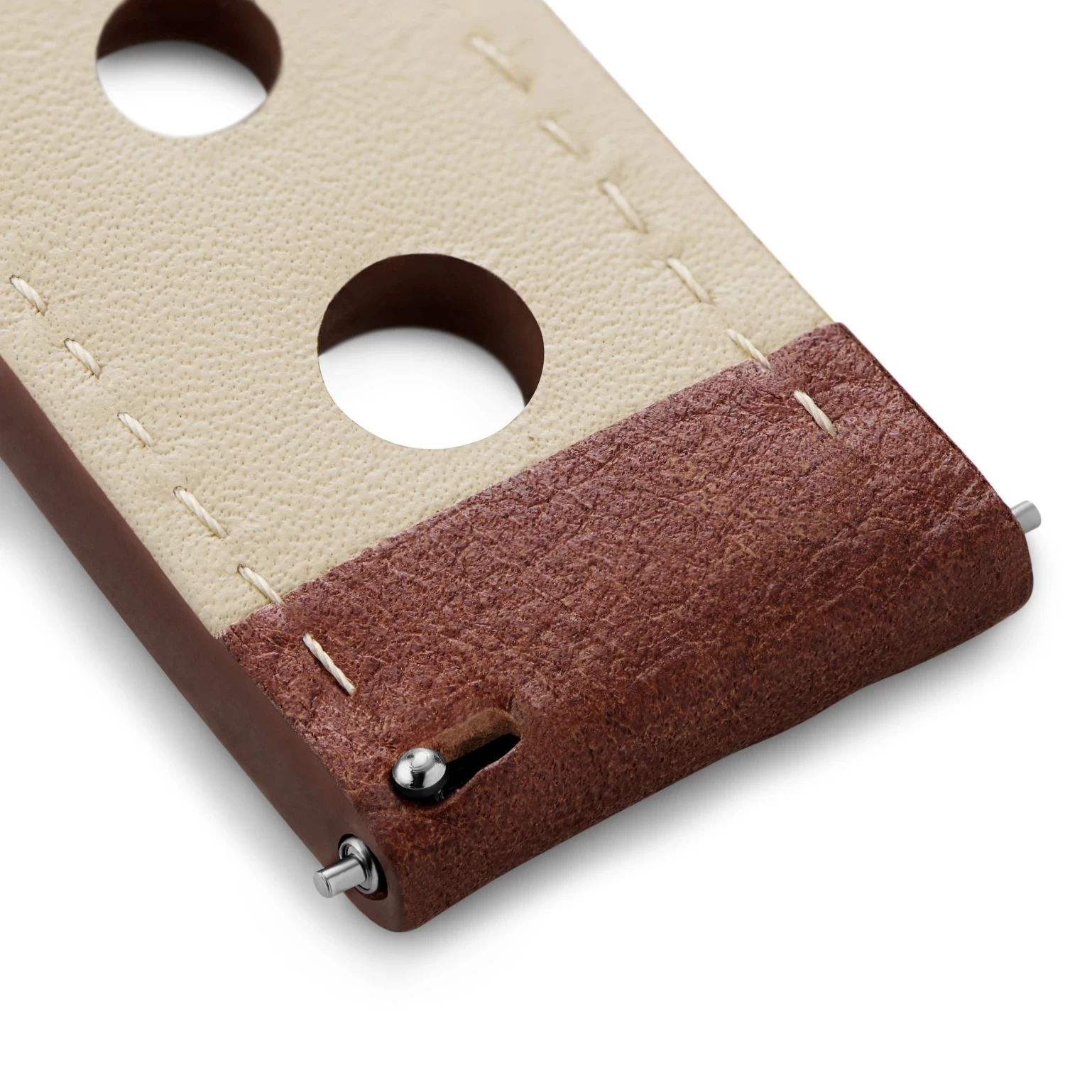 Brown Top-grain Leather Racing Straps - Image 4