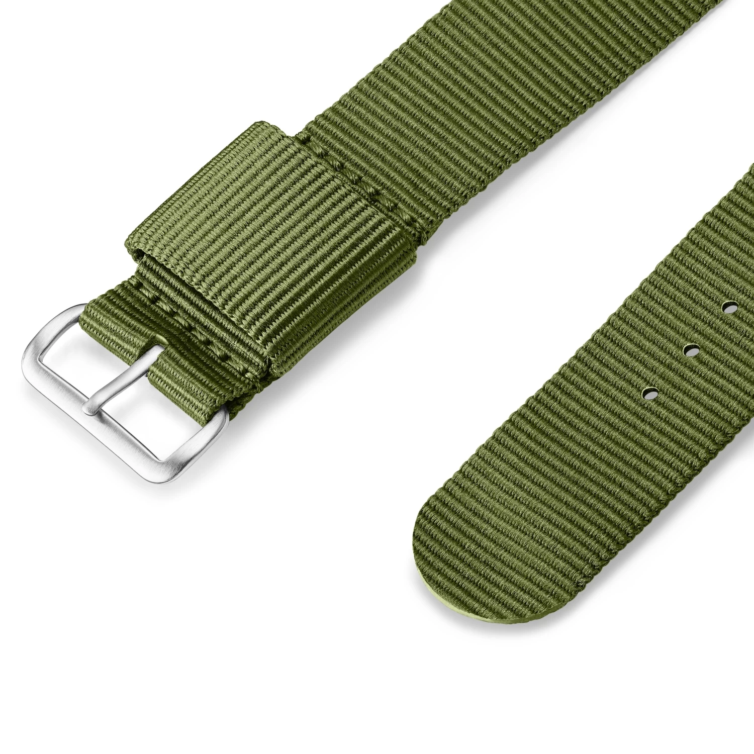 Ryka | 7/8" (22 Mm) Army Green Nylon Watch Strap - Image 2