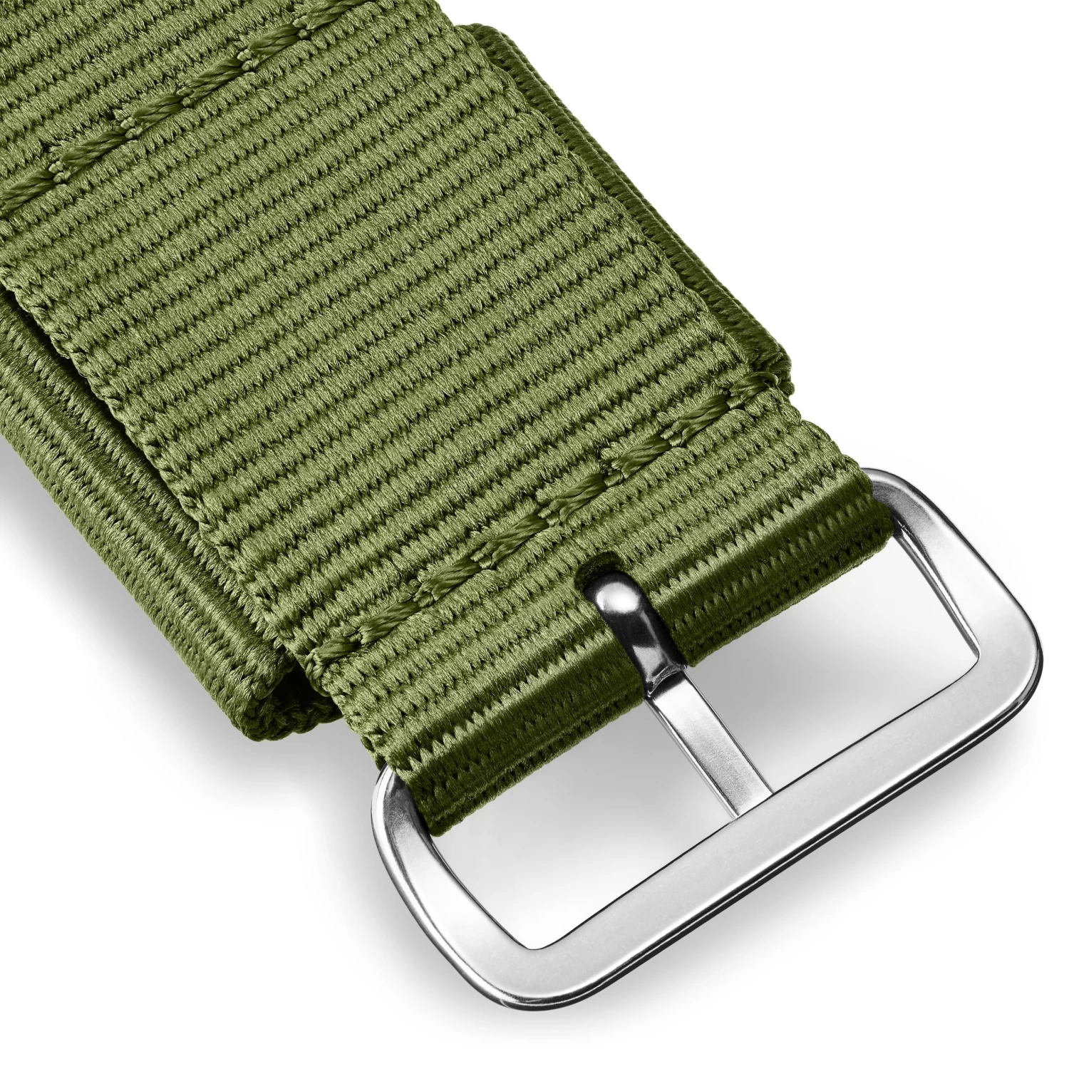 Ryka | 7/8" (22 Mm) Army Green Nylon Watch Strap - Image 4
