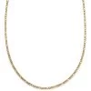 Essentials | 2 Mm Gold-tone Figaro Chain Necklace