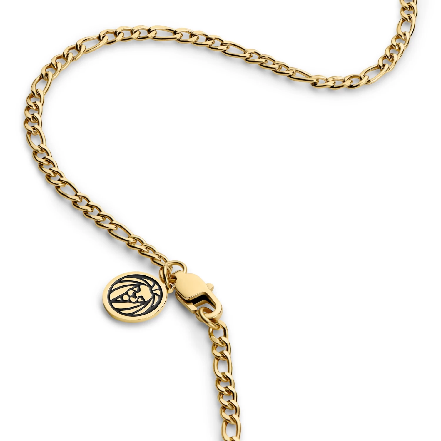 Essentials | 2 Mm Gold-tone Figaro Chain Necklace - Image 3