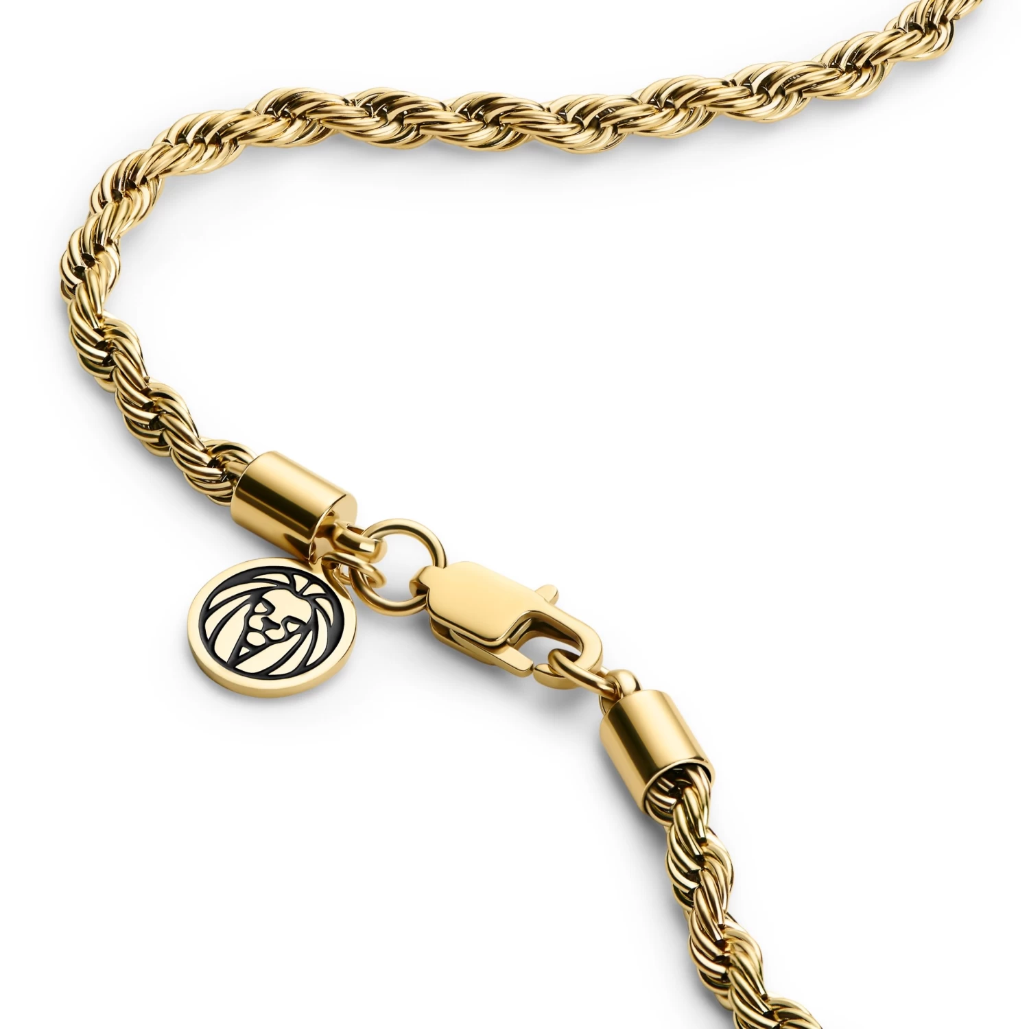 Essentials | 4 Mm Gold-Tone Rope Chain Necklace - Image 3