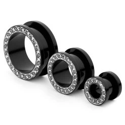 Celtic Circles Acrylic Ear Tunnel