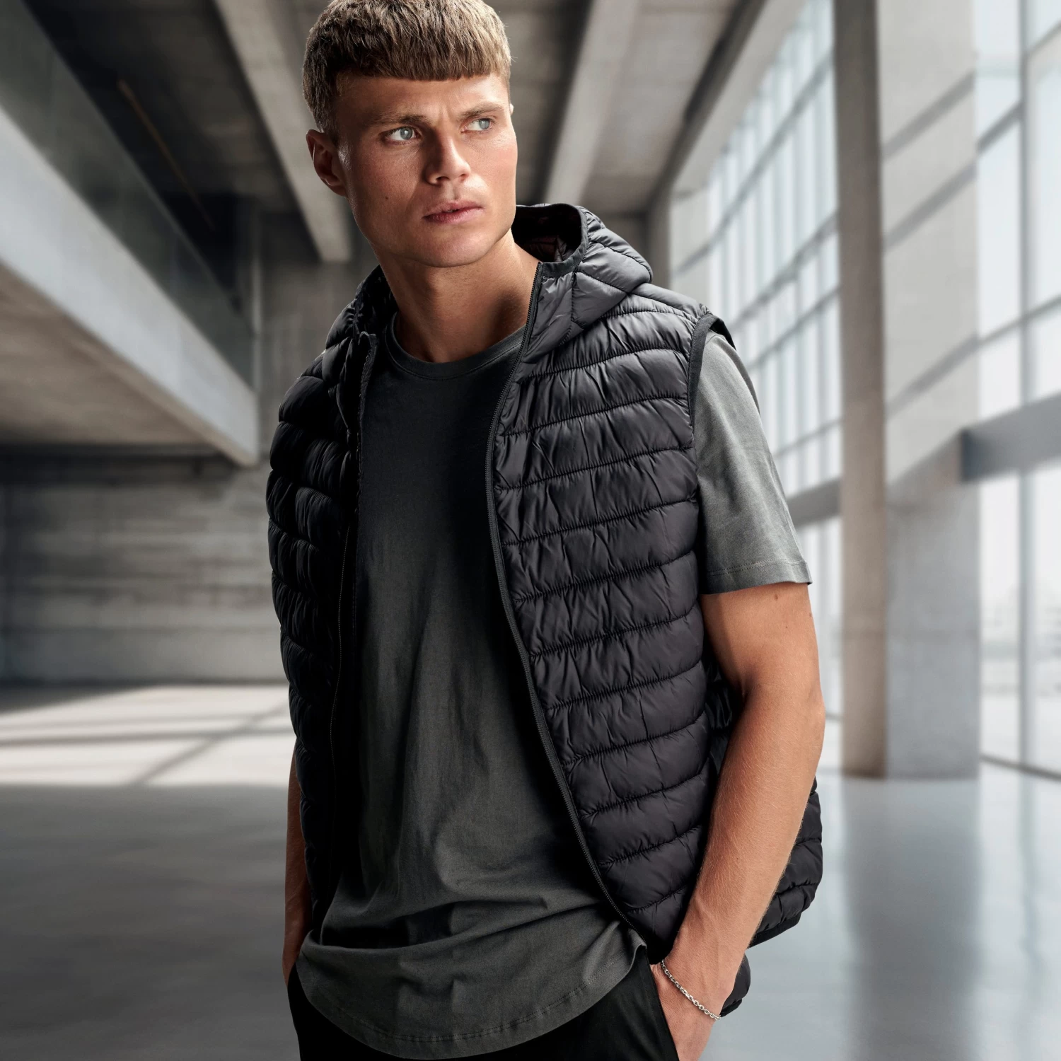 Argentia | 925s | 1/5" (4 Mm) Rhodium-Plated Sterling Silver Cable Chain Bracelet - Image 4