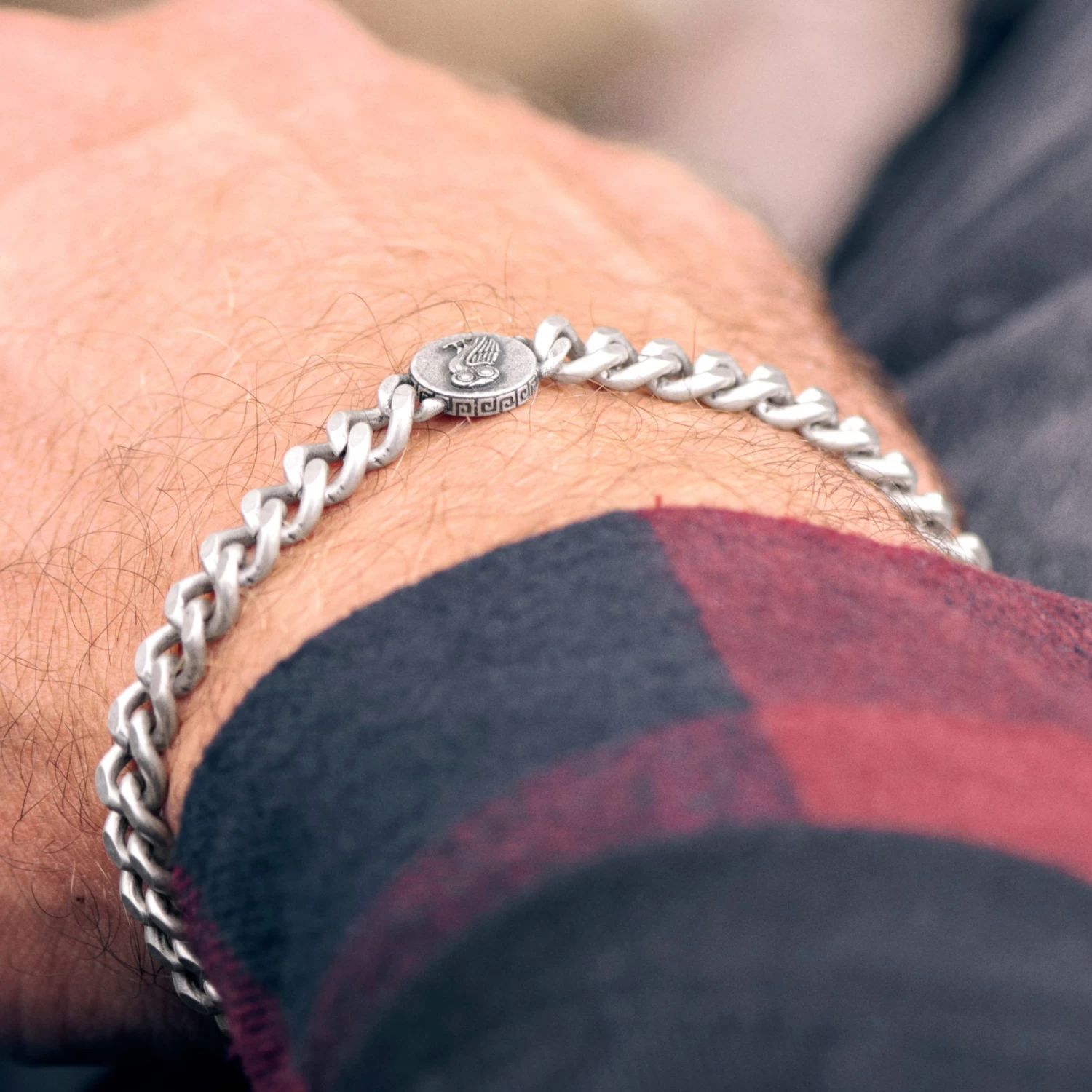 Obelius | Vintage Silver-tone Owl Of Athena Bracelet - Image 6