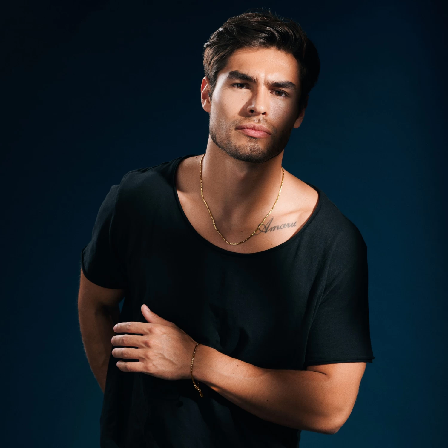 Essentials | 2 Mm Gold-Tone Rectangular Box Chain Necklace - Image 2