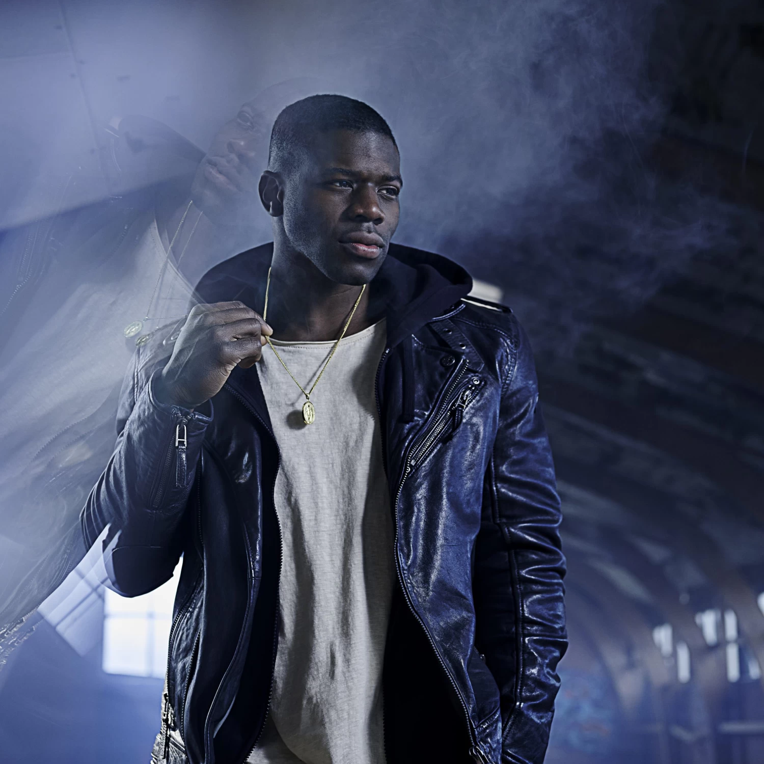 Sanctus | Gold-Tone Miraculous Medal Wheat Chain Necklace - Image 3