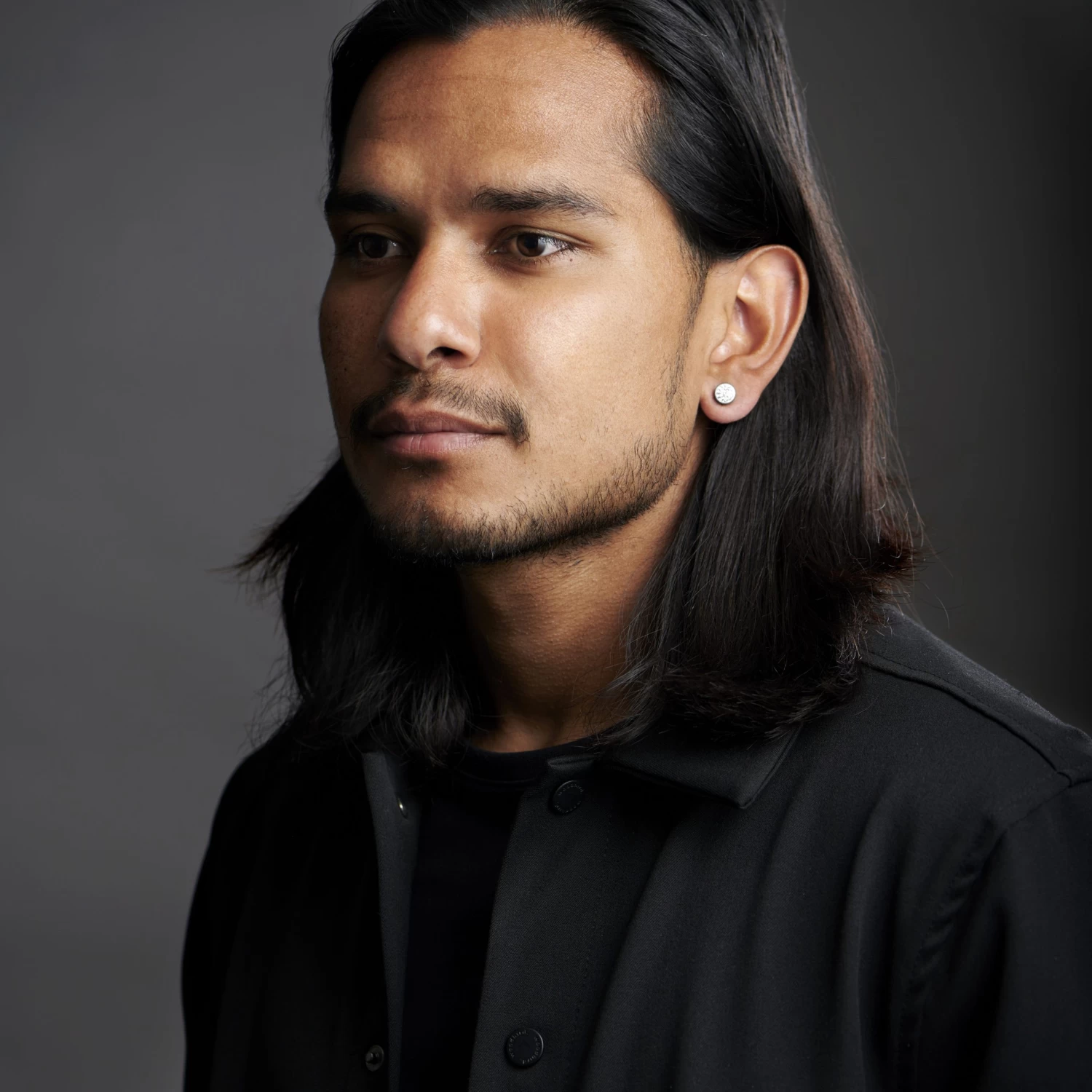 8 Mm Round Zirconia Magnetic Earring - Image 4