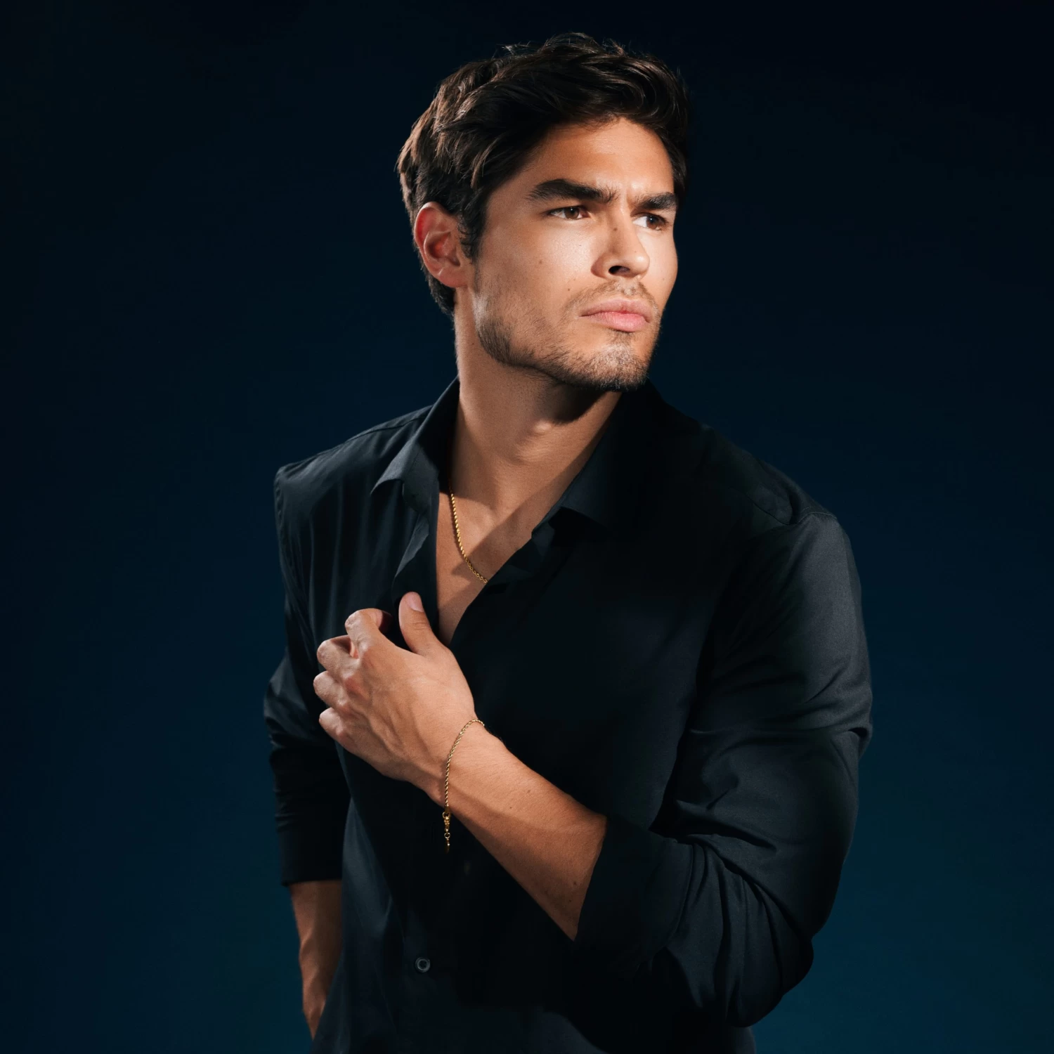 Essentials | 2 Mm Gold-Tone Rope Chain Bracelet - Image 2