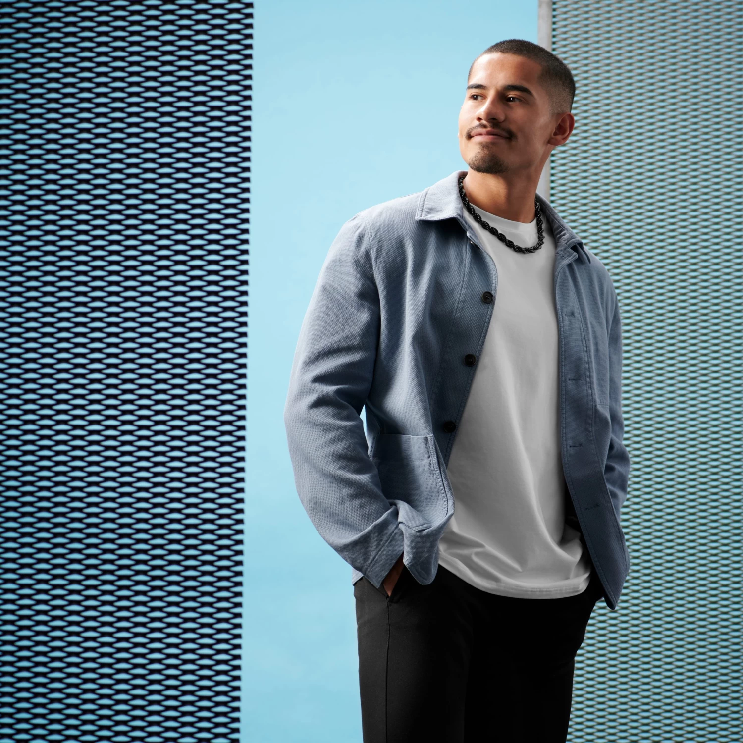 Amager | 10 Mm Gunmetal Stainless Steel Rope Chain Necklace - Image 5