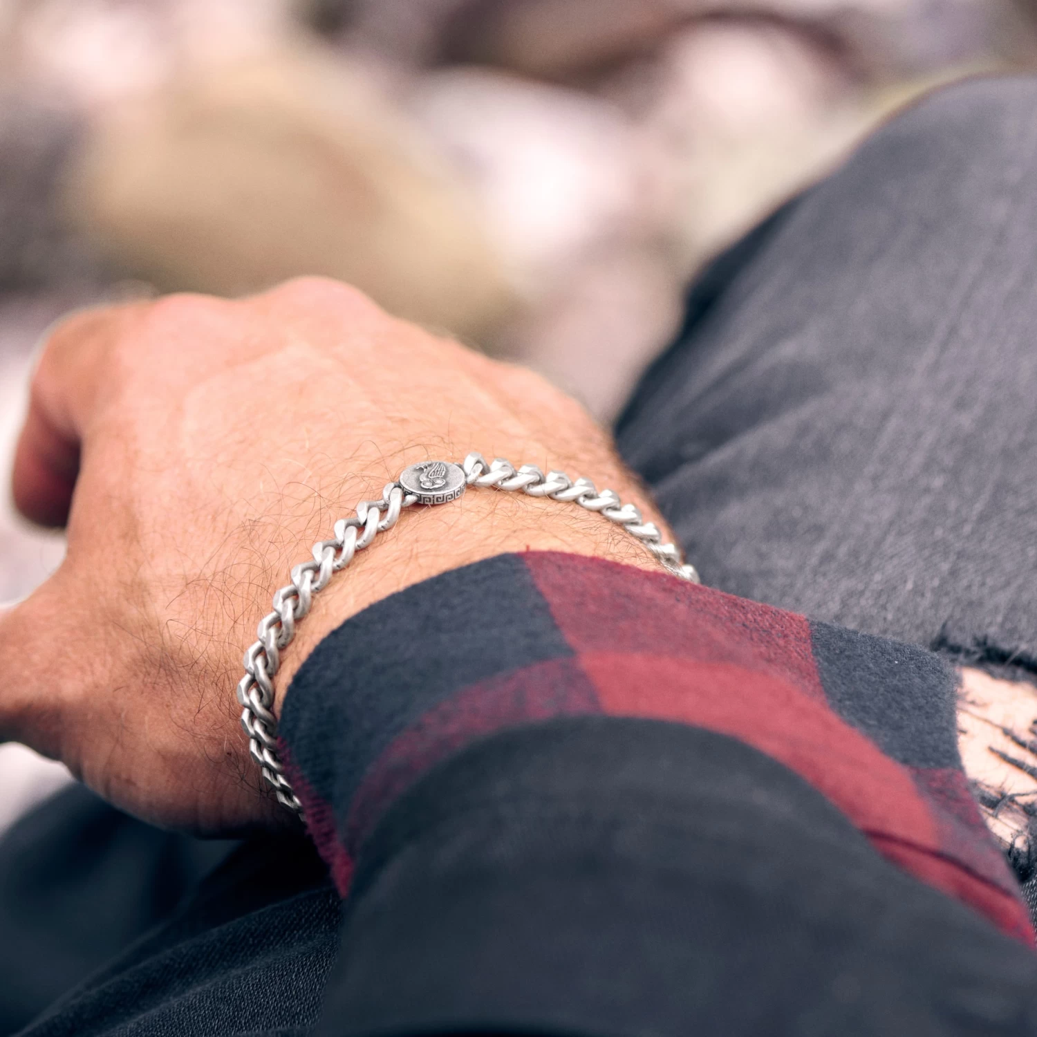 Obelius | Vintage Silver-tone Owl Of Athena Bracelet - Image 2