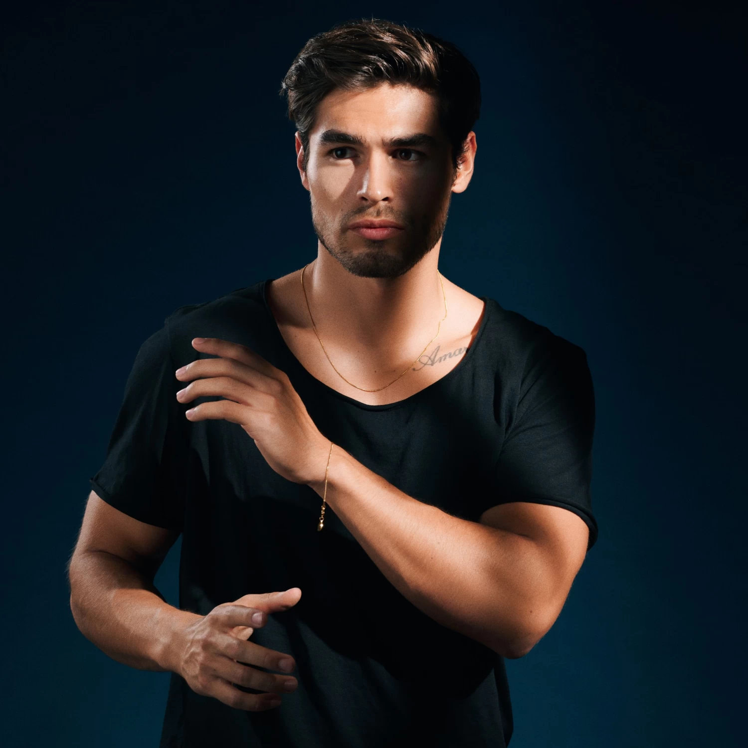 Essentials | 1 Mm Gold-Tone Snake Chain Necklace - Image 2