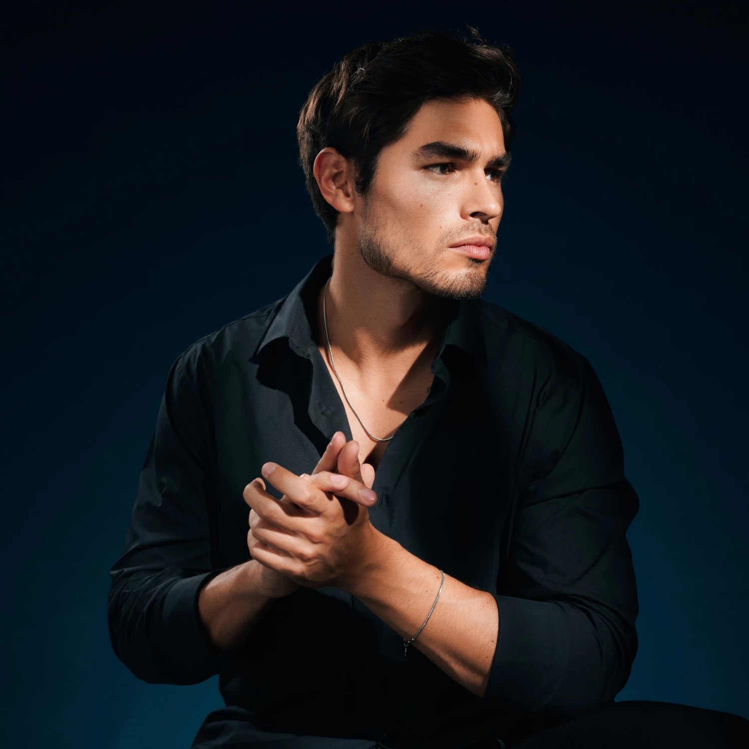 Essentials | 2 Mm Silver-Tone Snake Chain Necklace - Image 2