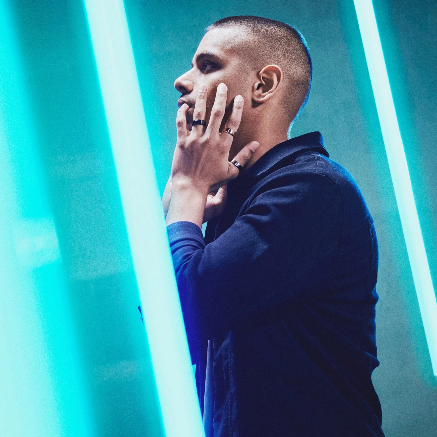 Ferrum | 6 Mm Brushed Silver-Tone Stainless Steel D-Shape Ring - Image 3