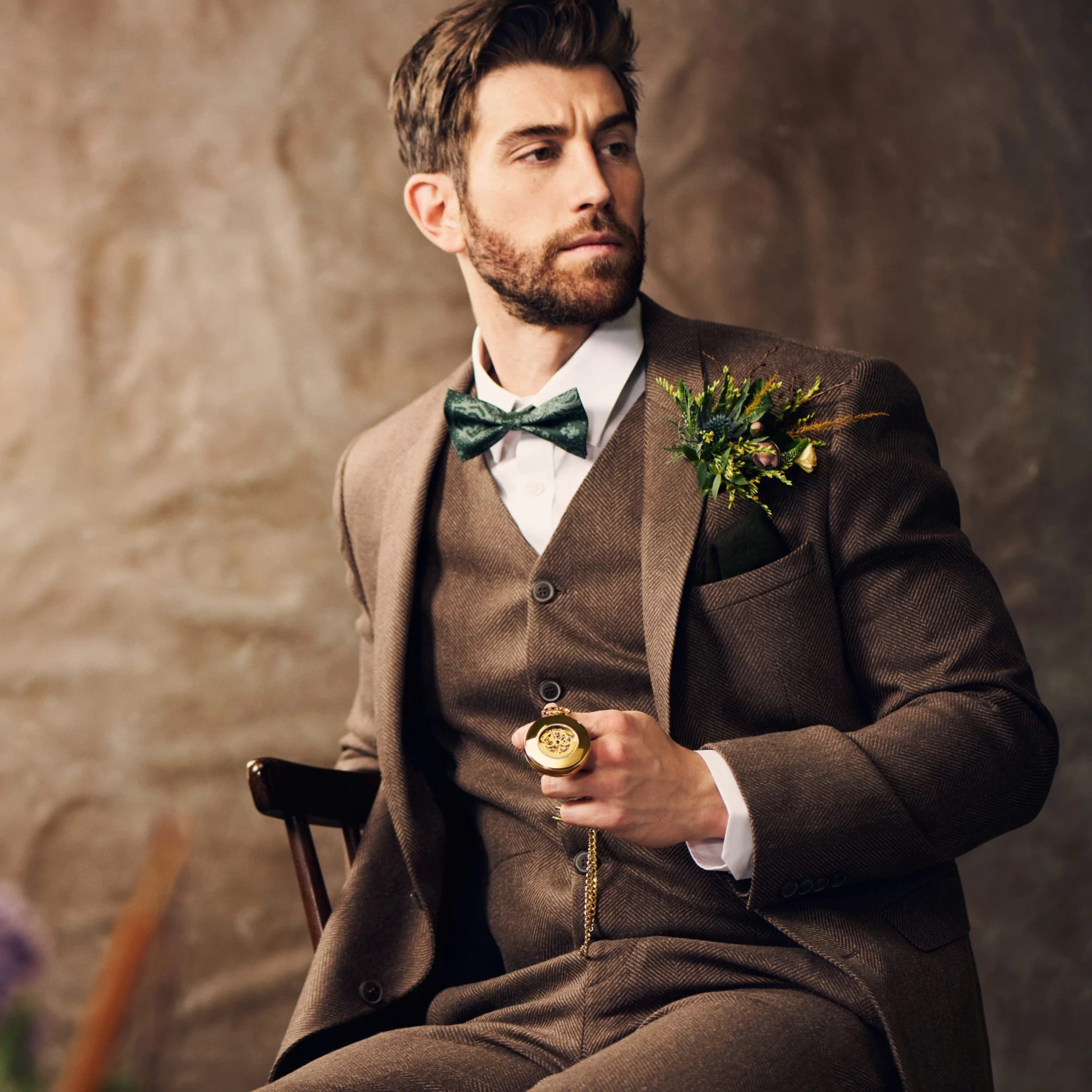 Easton | Gold-tone Automatic Pocket Watch - Image 5