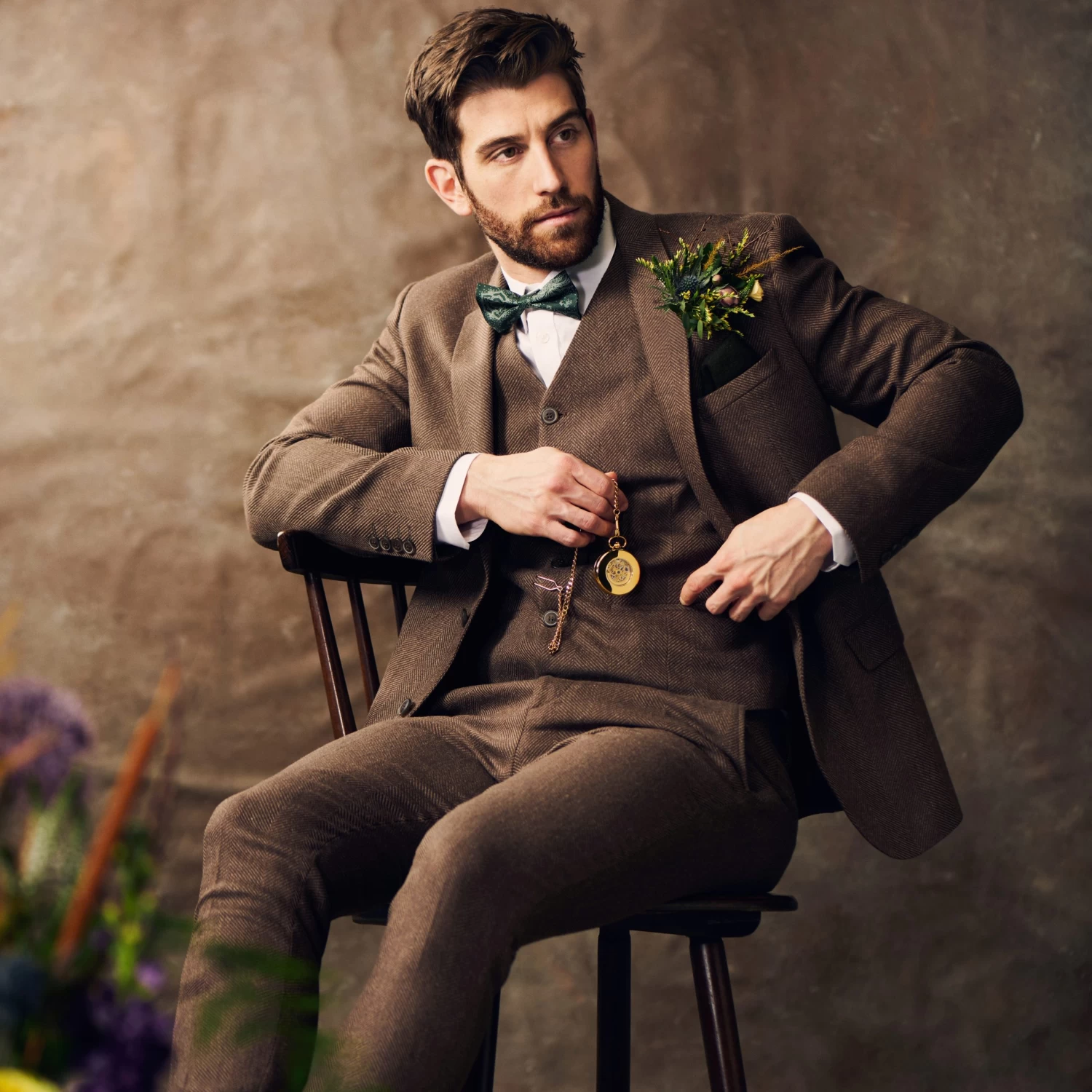 Easton | Gold-tone Automatic Pocket Watch - Image 4