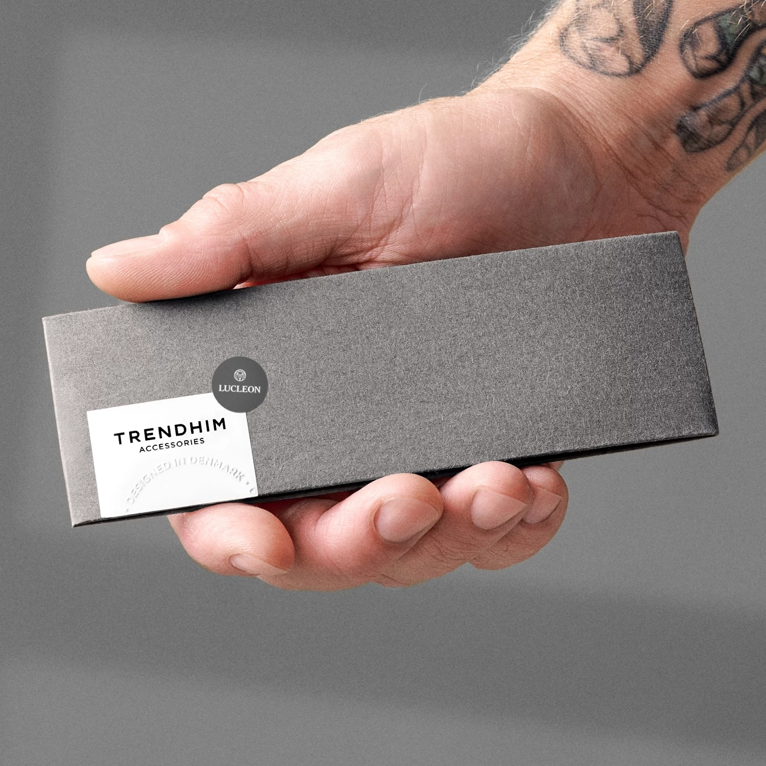 Brown Leather Watch Strap With Gray Buckle - Image 5