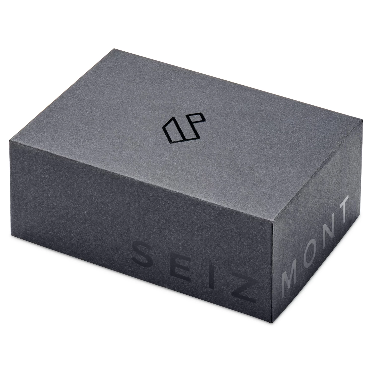 Time Keeper | Black Stainless Steel Pocket Watch With Black Dial - Image 7