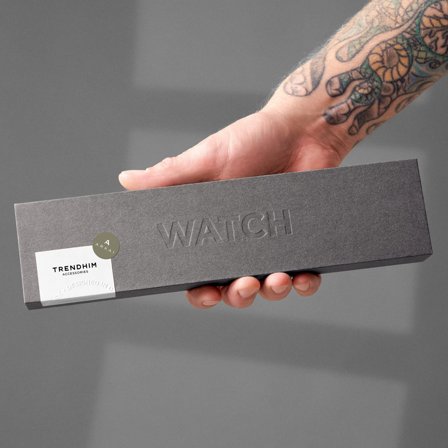 Arbor | Grey Two-Tone Dial Maple Watch - Image 7